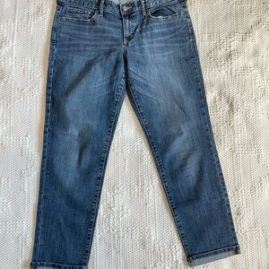 GAP Women's Cropped Blue Jeans